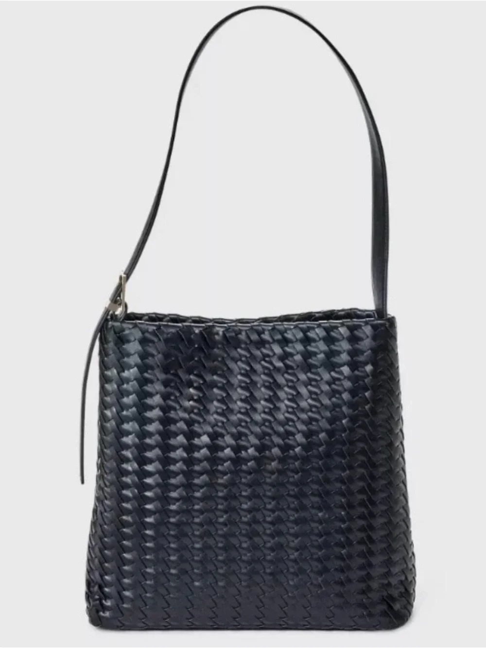 a new day Black Woven Shoulder Bag